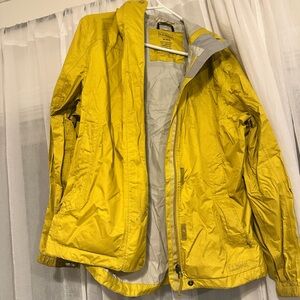 L.L. Bean Beige and Yellow Jacket